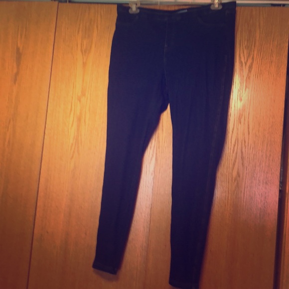 vera wang jean leggings